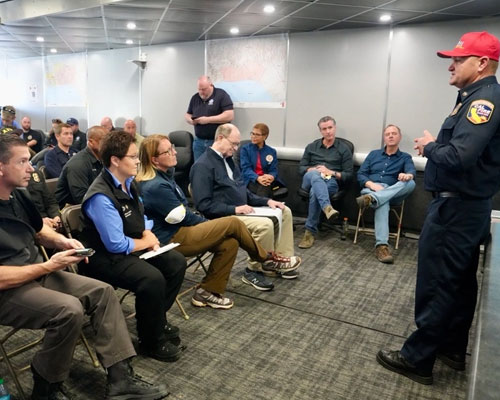 State emergency management meetings