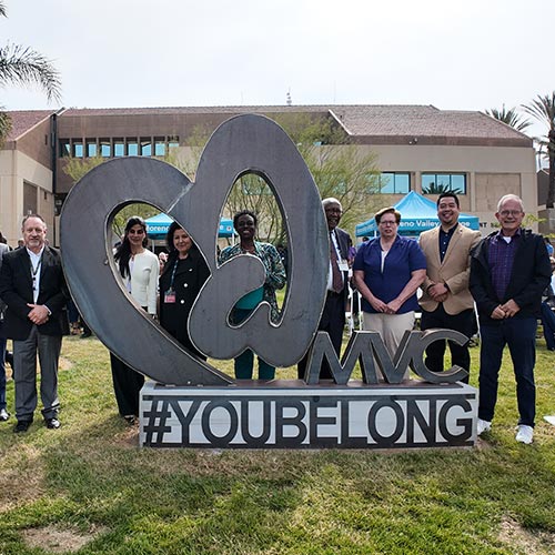 You Belong at MVC sculpture grand reveal