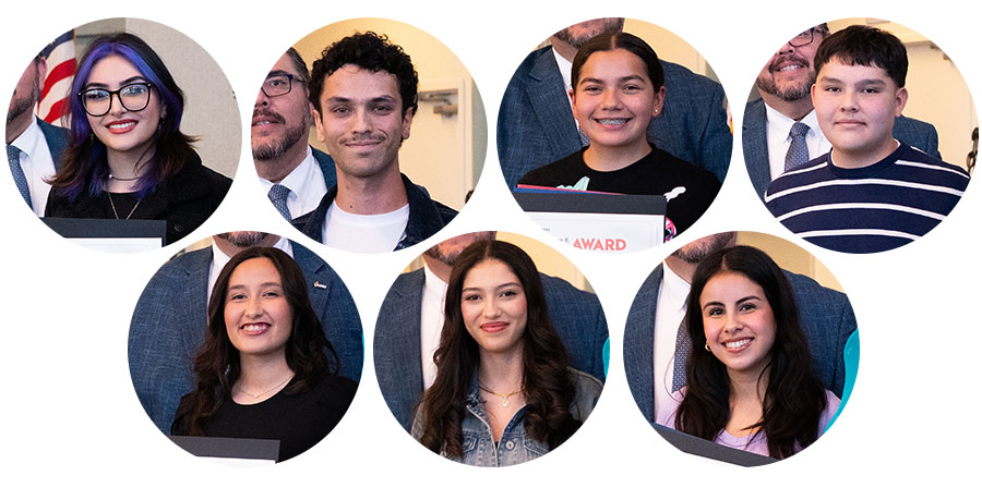 Student scholarship winners