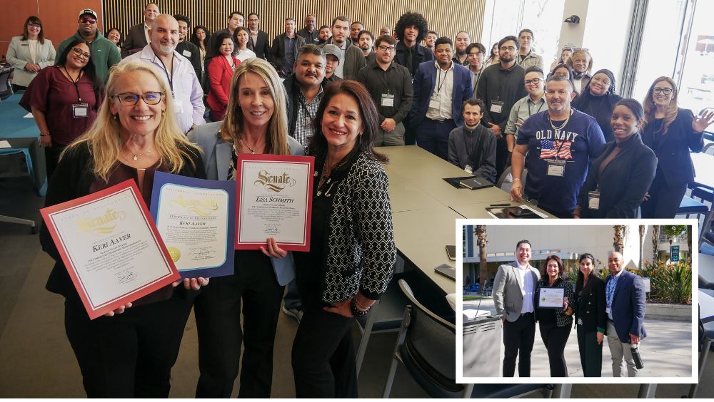 A group photo of all attendees and speakers