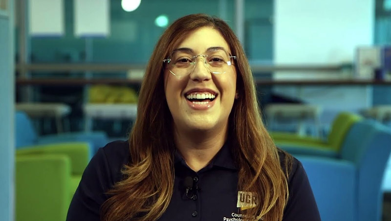 Video talking about how to support a student in distress